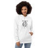 Sweat à capuche Premium Brodé eco friendly – Série Blanche | Taureau