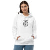Sweat à capuche Premium Brodé eco friendly – Série Blanche | Bélier