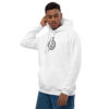 Sweat à capuche Premium Brodé eco friendly – Série Blanche | Lion