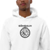 Sweat à capuche Premium Brodé eco friendly – Série Blanche | Gémeaux