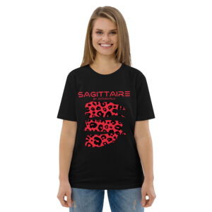 T shirt astrologique sagittaire en coton biologique