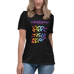 Tee shirt léopard femme personnalisé au signe du verseau