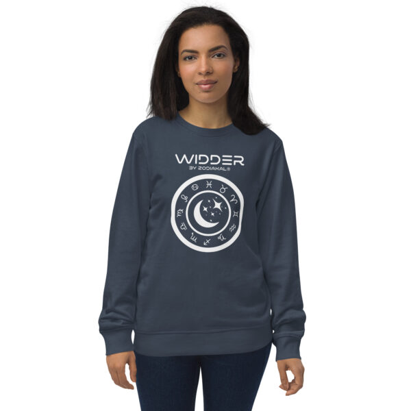 Unisex organic sweatshirt french navy front 66e3f8ab89c29.jpg
