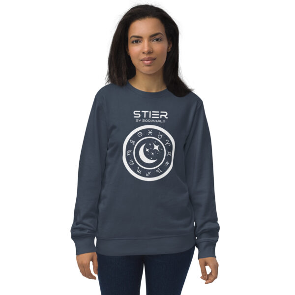 Unisex organic sweatshirt french navy front 66e3fa102b374.jpg