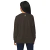 Unisex organic sweatshirt deep charcoal grey back 671bbae6c9856.jpg