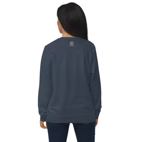 Unisex organic sweatshirt french navy back 671bbae6db685.jpg