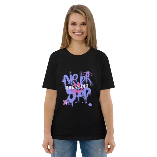 Unisex organic cotton t shirt black front 67f6382cd832f.jpg