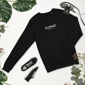 Unisex organic sweatshirt black front 2 67f91fea09de2.jpg